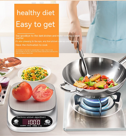 Sleek Digital Kitchen Scale