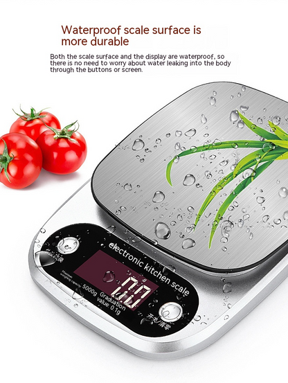 Sleek Digital Kitchen Scale